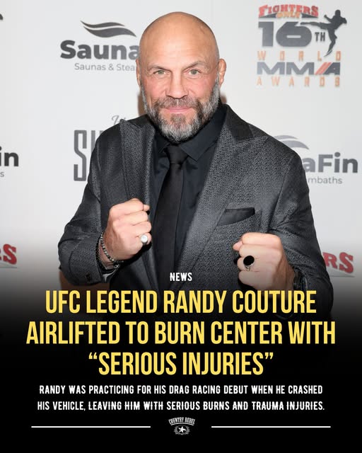 Randy Couture Injured in Crash at Kansas City Race Track