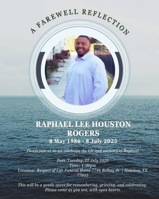 Houston Mourns the Loss of Raphael Rogers: A Shining Star Gone Too Soon